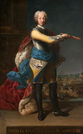 Karl Emanuel III. (1701-1773), Herzog von Savoyen und König von Sardinien