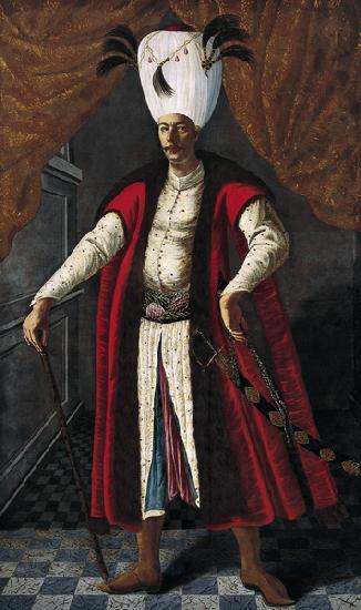 Porträt von Mehmed IV. (1642-1693), Sultan des Osmanischen Reiches