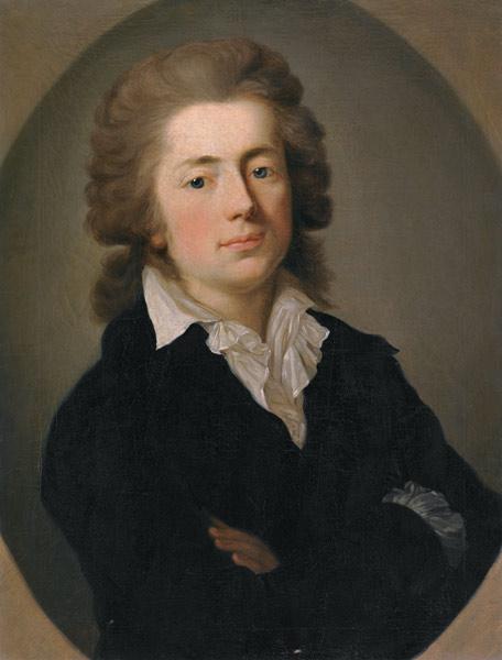 Porträt von Jan Nepomucen Graf Potocki (1761-1815) 1790