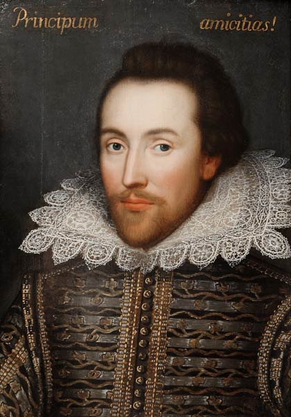 So genanntes Cobbe-Porträt des William Shakespeare (1564-1616) von Unbekannter Künstler