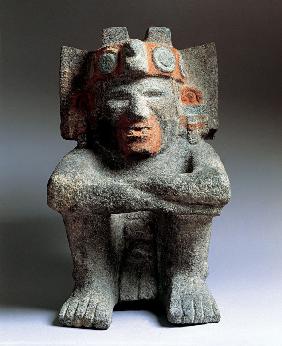 Xiuhtecuhtli, aztekischer Gott des Feuers, der Wärme und des Lichtes