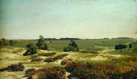 The Heath near Wilsede 1887  pape