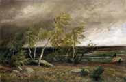 The Heath in a Storm von Valentin Ruths