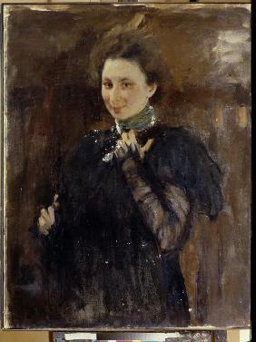 Porträt von Mara Oliv (1870-1963) 1895
