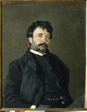 Porträt von Opernsänger Angelo Masini (1844-1926) 1890