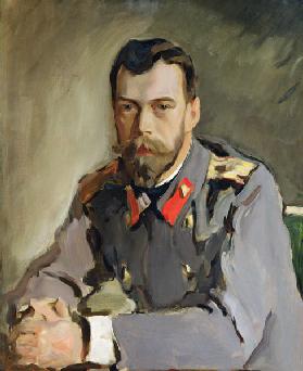 Porträt des Kaisers Nikolaus II. (1868-1918) 1900