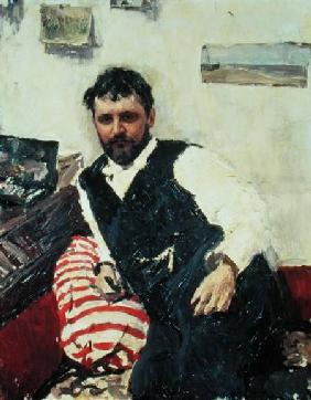 Portrait of Konstantin Korovin (1861-1939) 1891