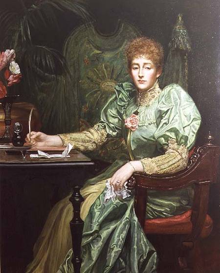 Portrait of Frances, Lady Layland-Barratt von Valentine Cameron Prinsep