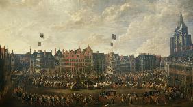 Joseph Klemens Einzug in Lille 1707