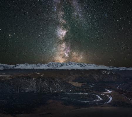 Altai-Nacht