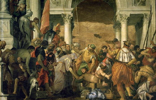 Martyrdom of St. Sebastian, 1565 von Veronese, Paolo (eigentl. Paolo Caliari)