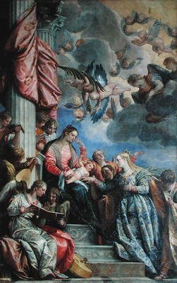 The Mystic Marriage of St. Catherine von Veronese, Paolo (eigentl. Paolo Caliari)