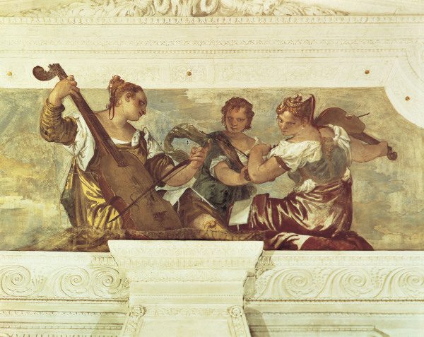 P.Veronese / Harmony / Fresco von Veronese, Paolo (eigentl. Paolo Caliari)