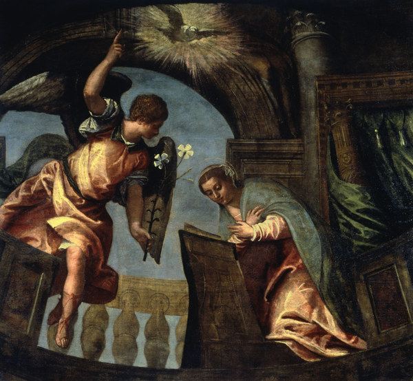 Annunciation / Veronese / C16th von Veronese, Paolo (eigentl. Paolo Caliari)