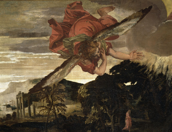 P.Veronese, Burning Bush / c.1562 von Veronese, Paolo (eigentl. Paolo Caliari)