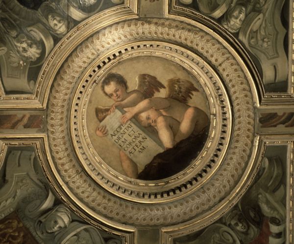 Veronese / Two Putti / 1555 von Veronese, Paolo (eigentl. Paolo Caliari)