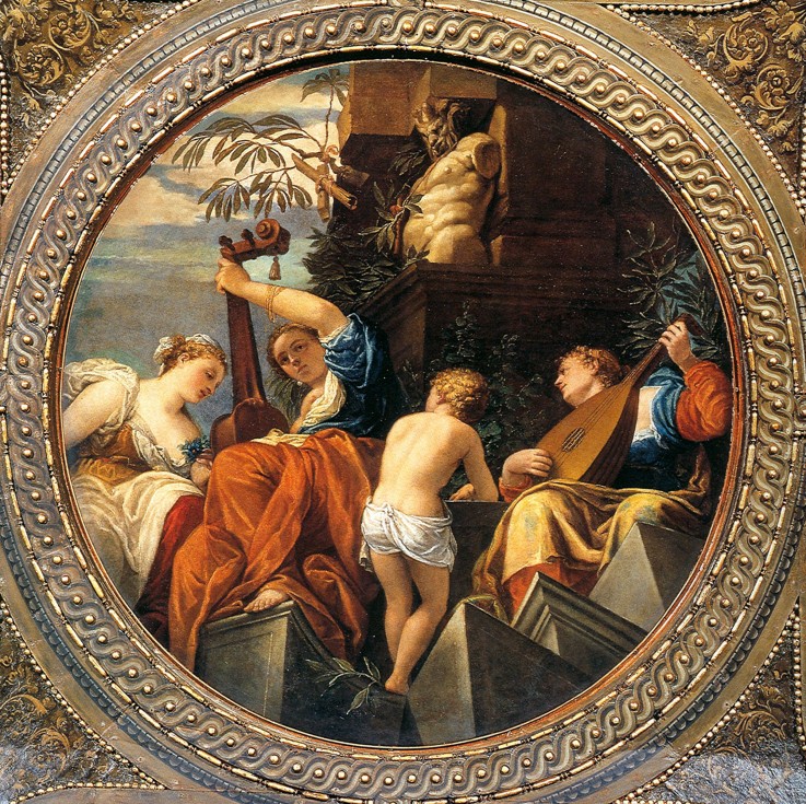 Allegorie der Musik von Veronese, Paolo (eigentl. Paolo Caliari)
