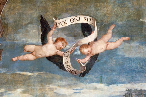 Angel with Banner / Ptg. von Veronese, Paolo (eigentl. Paolo Caliari)
