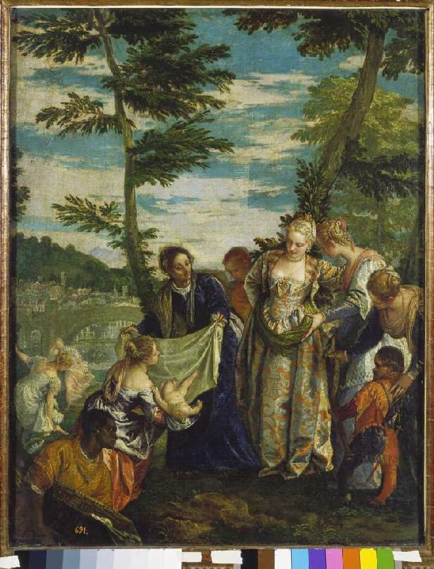 Die Auffindung des Mosesknaben von Veronese, Paolo (eigentl. Paolo Caliari)