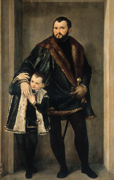 Giuseppe da Porto and his Son von Veronese, Paolo (eigentl. Paolo Caliari)