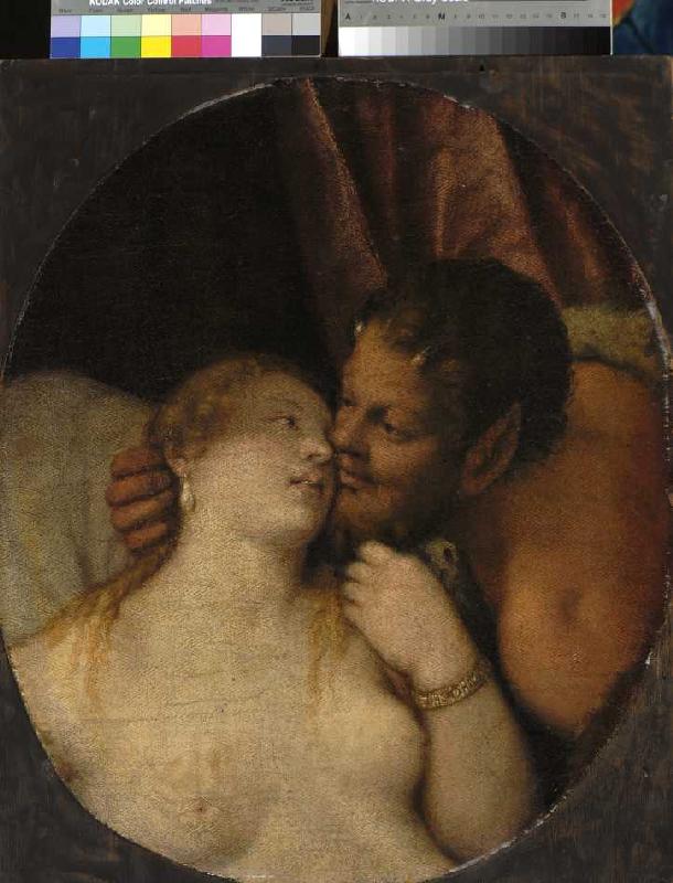 Jupiter und Anthiope. von Veronese, Paolo (eigentl. Paolo Caliari)
