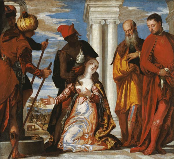 Martyrium der Heiligen Justina von Veronese, Paolo (eigentl. Paolo Caliari)