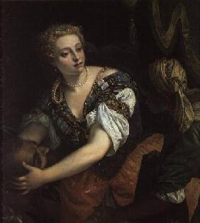 Judith with the head of Holofernes 1582