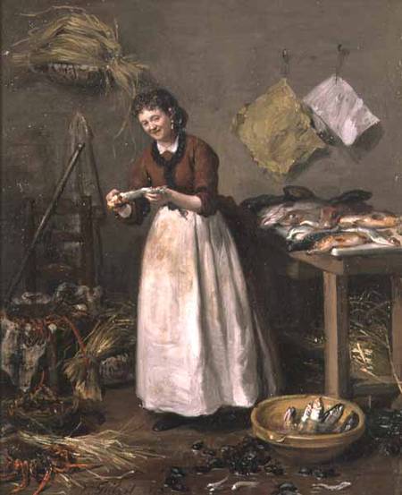 The Fish Wife von Victor Gabriel Gilbert
