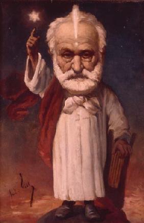 Victor Hugo en mage 1880