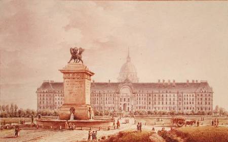 View of the Hotel des Invalides von Victor Jean Nicolle