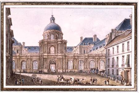 View of the Palais du Senat Conservateur (Le Luxembourg) Paris von Victor Jean Nicolle