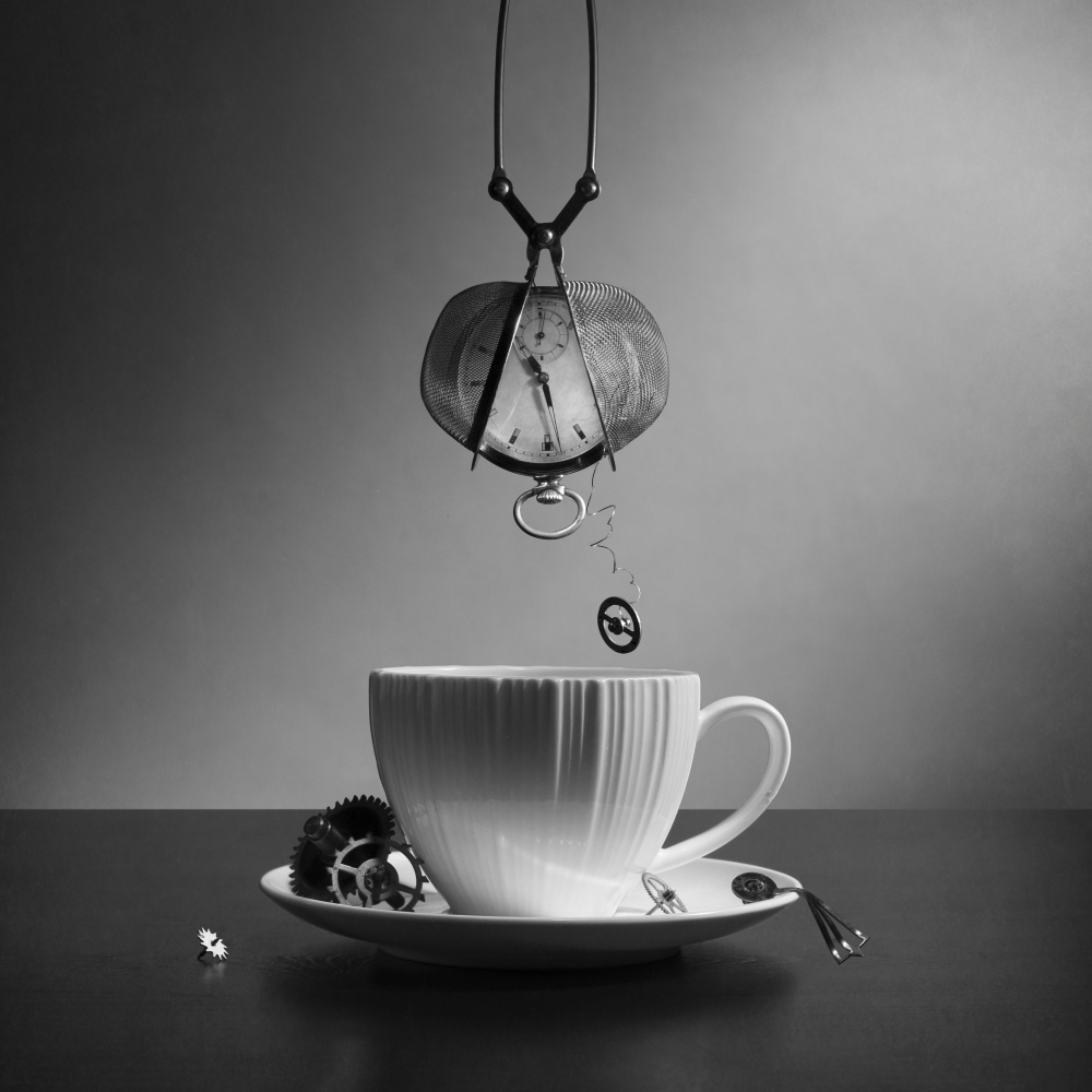 Zeit,Tee zu trinken von Victoria Glinka