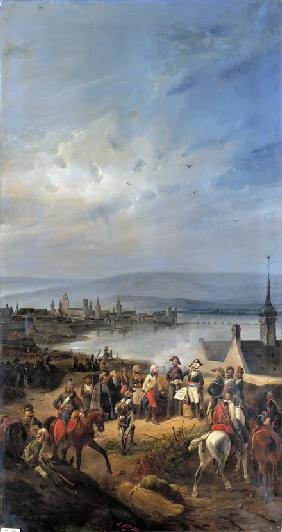 Einnahme von Mainz durch die französische Armee unter General Custine am 21. Oktober 1792
