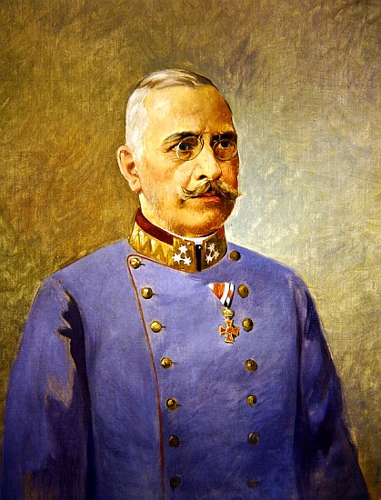 General Viktor Dankl von Krasnik, c.1916 von Vienna Nedomansky Studio