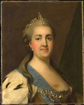 Porträt der Kaiserin Katharina II. (1729-1796) 1782