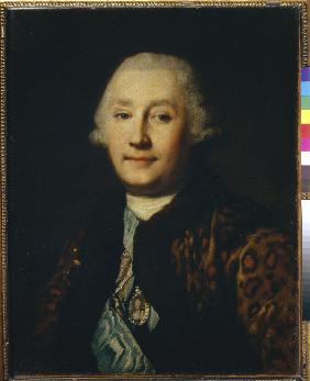 Porträt von Graf Grigori Grigorjewitsch Orlow (1734-1783)