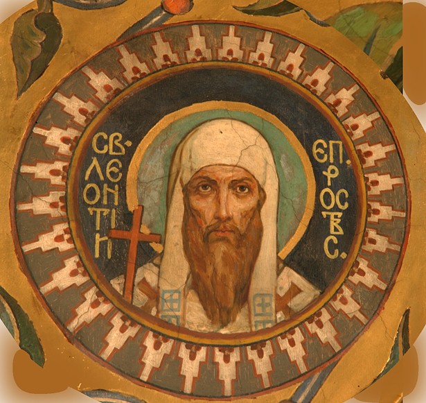 Heiliger Leontios, Bischof von Rostow von Viktor Michailowitsch Wasnezow