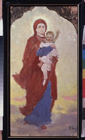 Madonna mit dem Kinde 1882