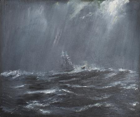 Gneisenau in a Storm North Sea 1940 2006