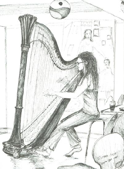 The Harpist 8th day cafe Manchester 2007