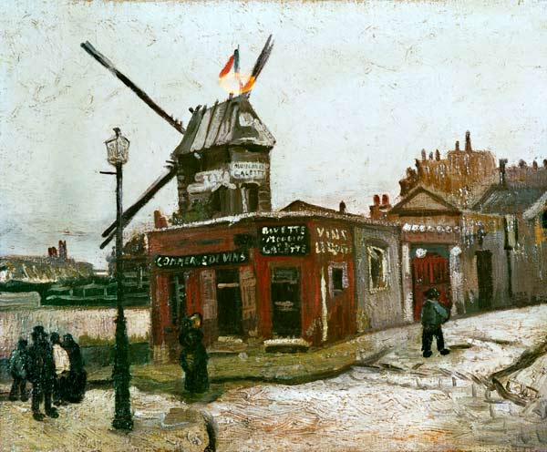 Die Mühle 'Le Radet' von Vincent van Gogh