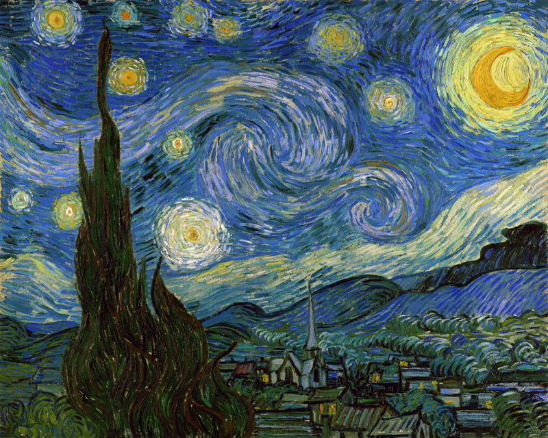 Die Sternennacht von Vincent van Gogh