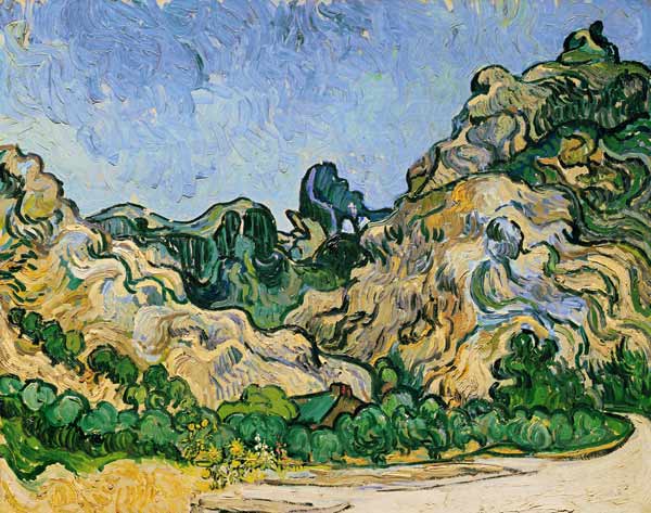 The Alpilles von Vincent van Gogh