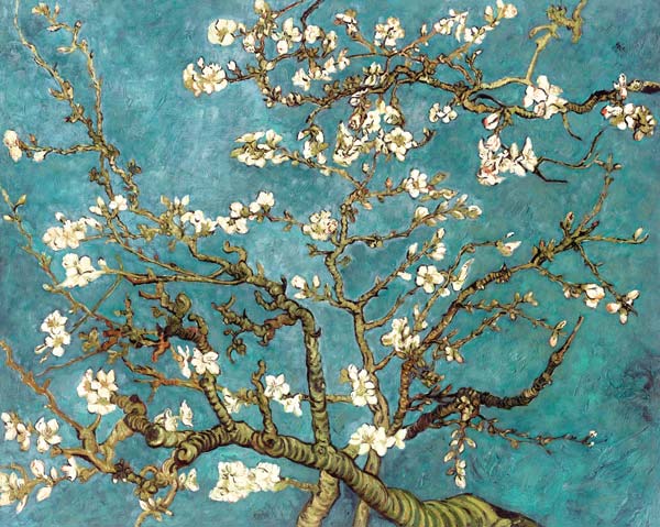 Fälschung von "Blühende Mandelbaumzweige" (High Res) von Vincent van Gogh