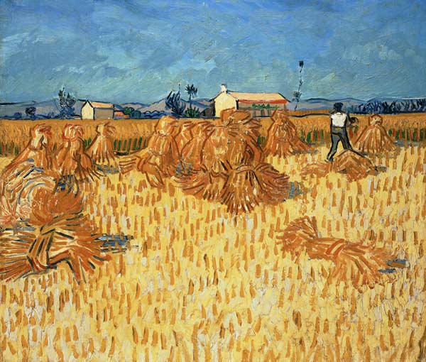 Ernte in der Provence von Vincent van Gogh