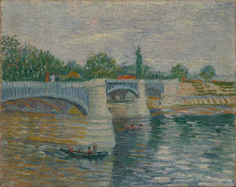 Die Brücke von Courbevoie von Vincent van Gogh