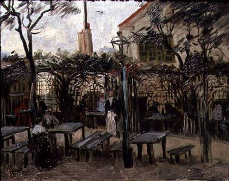 Pleasure Gardens at Montmartre von Vincent van Gogh