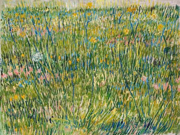 Rasenstück von Vincent van Gogh