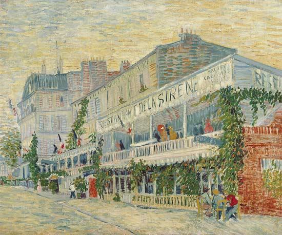 Das Restaurant Sirene von Vincent van Gogh
