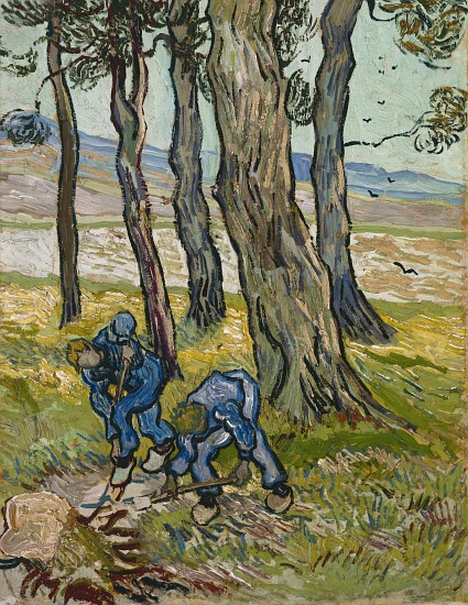 The Diggers von Vincent van Gogh